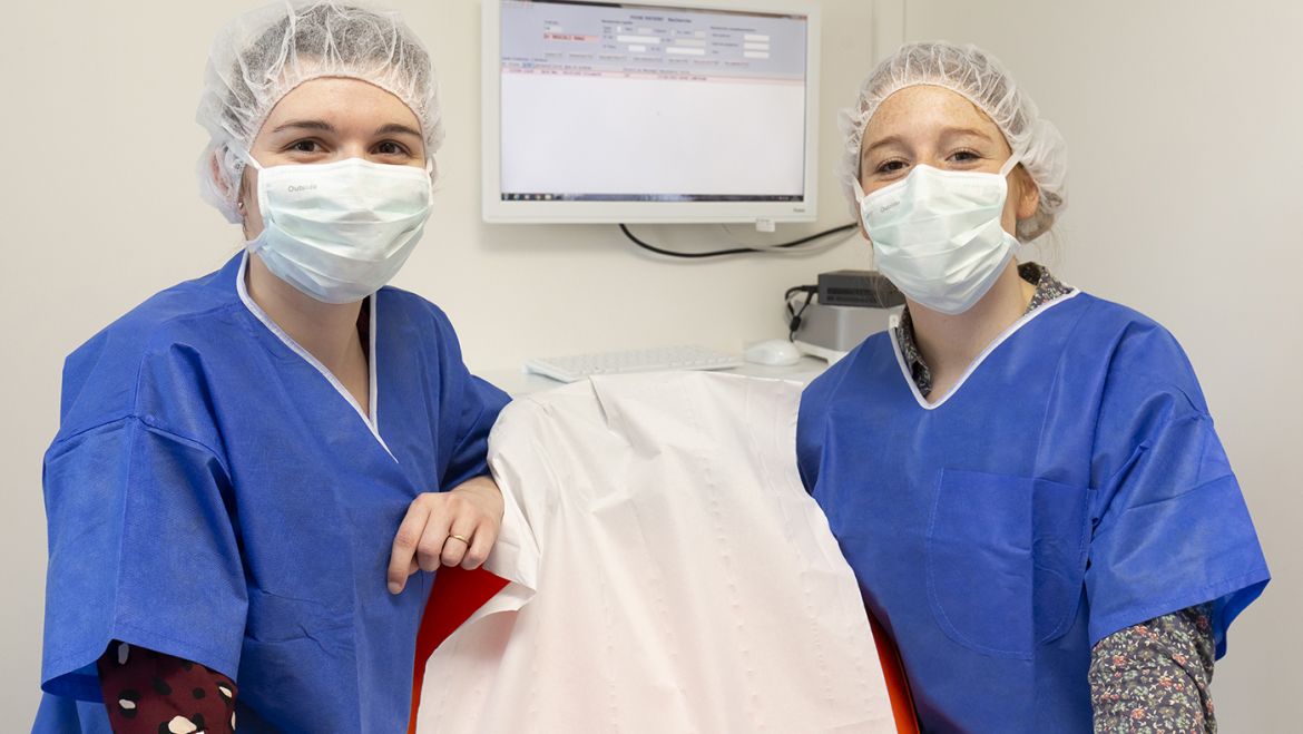 Nous vous présentons l’équipe d’infirmières de choc du PO2